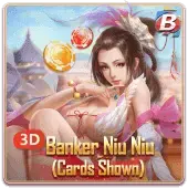 3D Banker Niu Niu (Cards Shown), Card Games